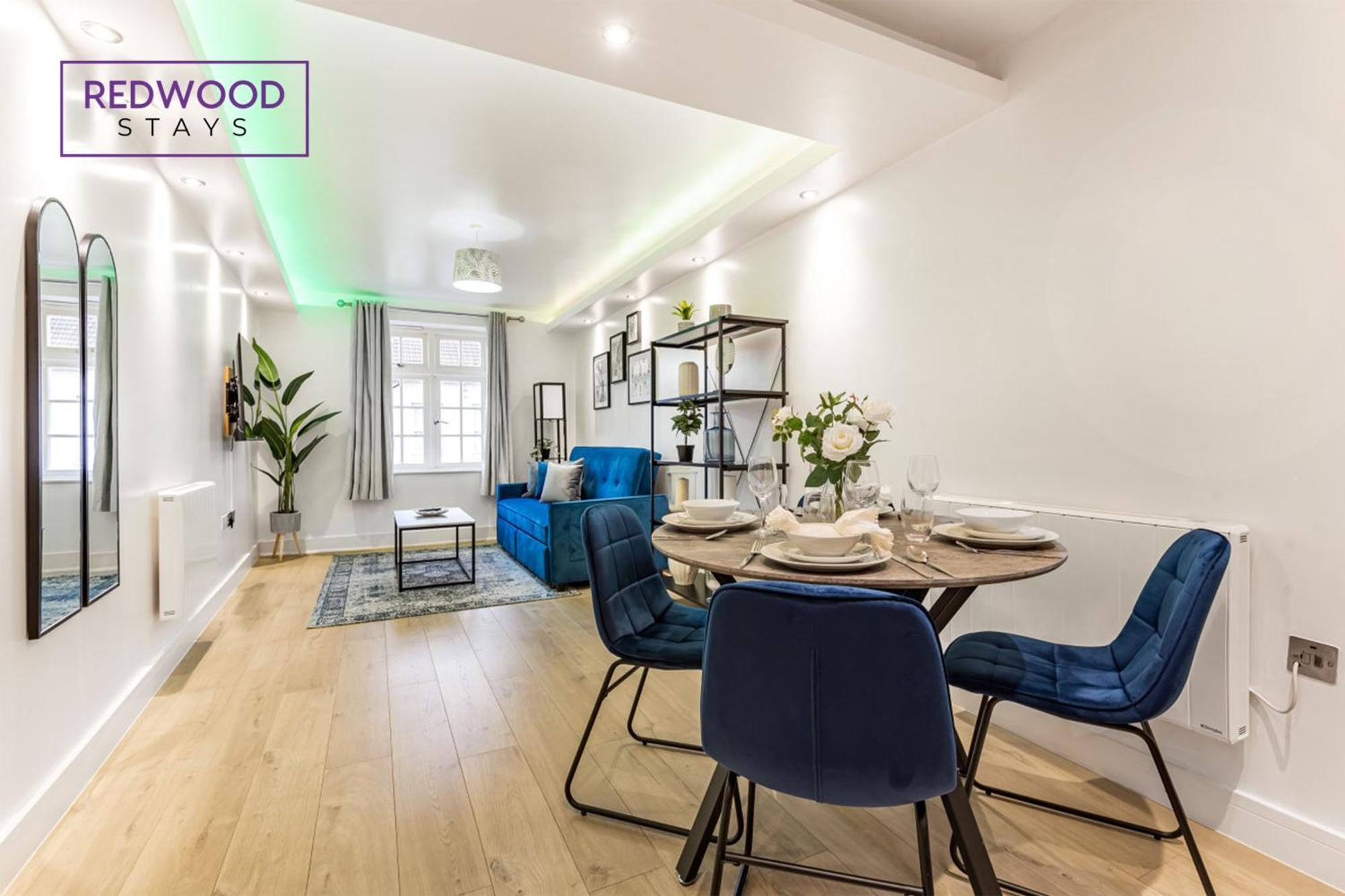 1 Bed 1 Bath Town Center Apartments For Corporates & Contractors, Wifi, Netflix And Parking On Selected Units By Redwood Stays Aldershot Exteriér fotografie