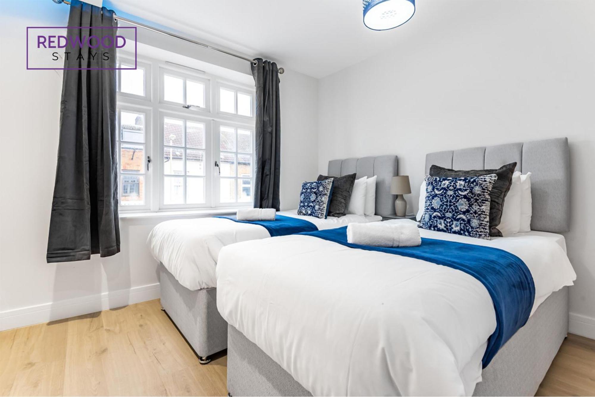 1 Bed 1 Bath Town Center Apartments For Corporates & Contractors, Wifi, Netflix And Parking On Selected Units By Redwood Stays Aldershot Exteriér fotografie