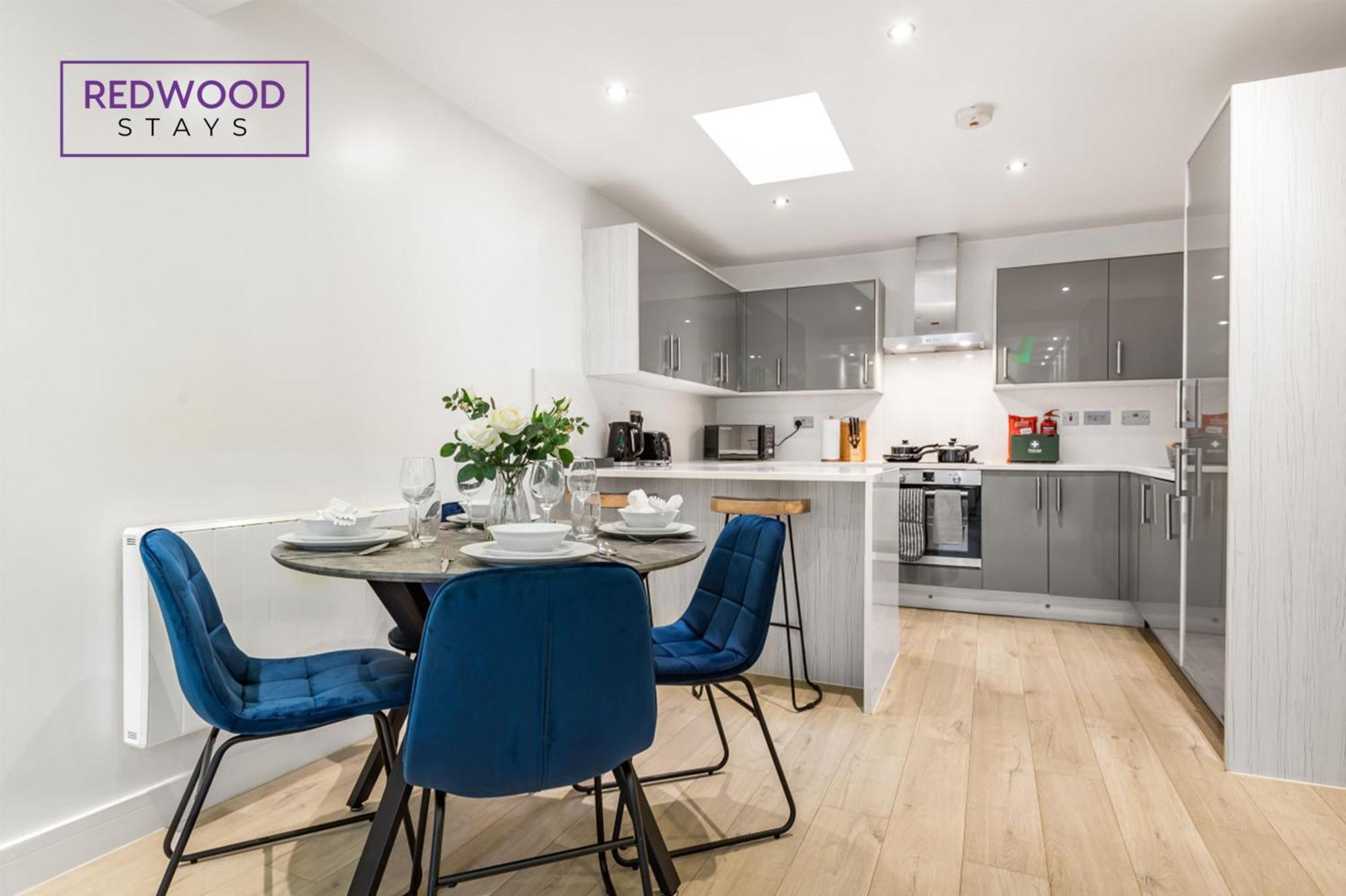 1 Bed 1 Bath Town Center Apartments For Corporates & Contractors, Wifi, Netflix And Parking On Selected Units By Redwood Stays Aldershot Exteriér fotografie