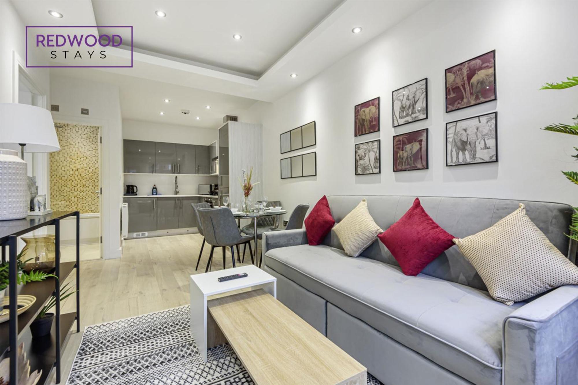 1 Bed 1 Bath Town Center Apartments For Corporates & Contractors, Wifi, Netflix And Parking On Selected Units By Redwood Stays Aldershot Exteriér fotografie