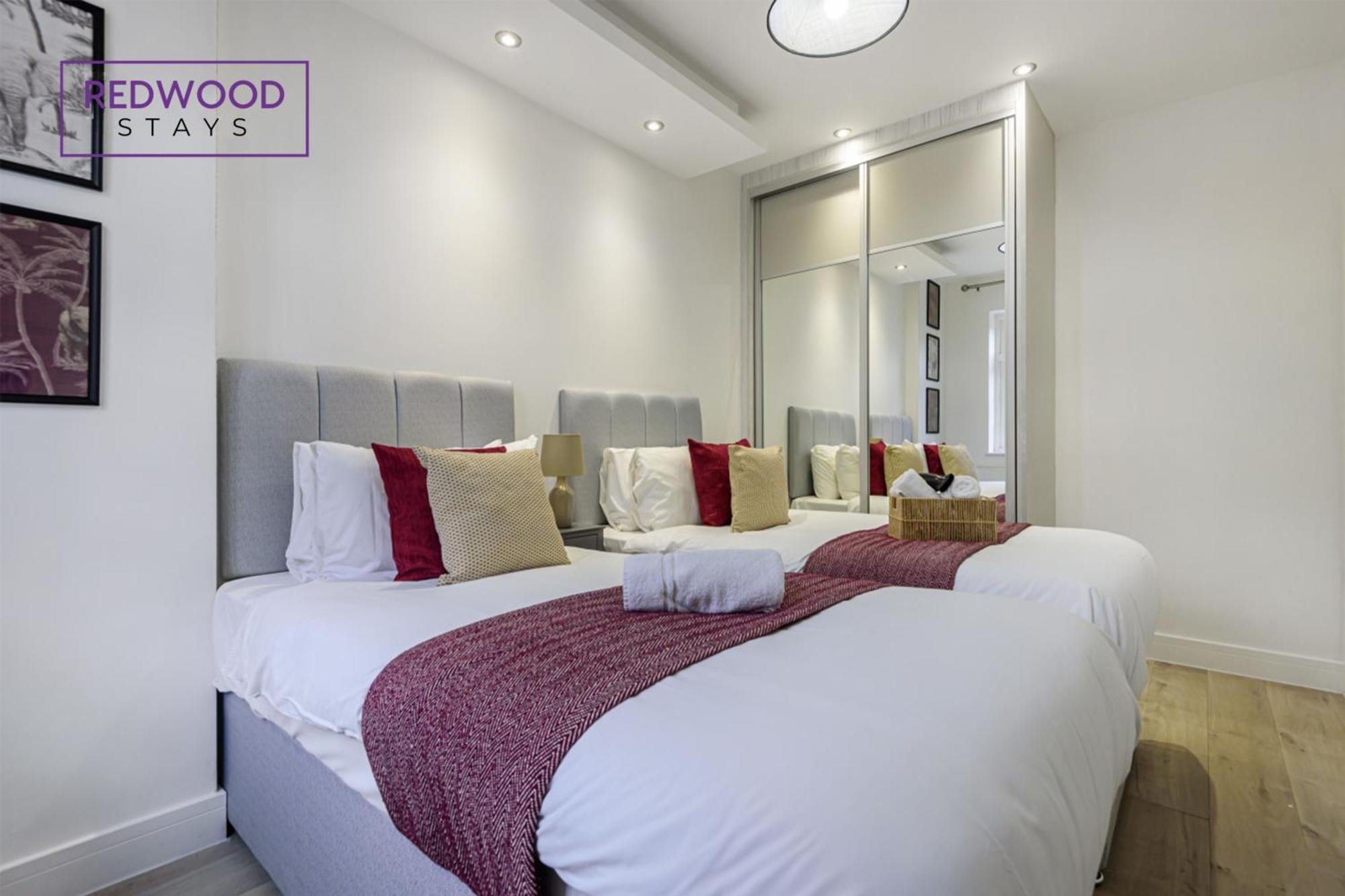 1 Bed 1 Bath Town Center Apartments For Corporates & Contractors, Wifi, Netflix And Parking On Selected Units By Redwood Stays Aldershot Exteriér fotografie