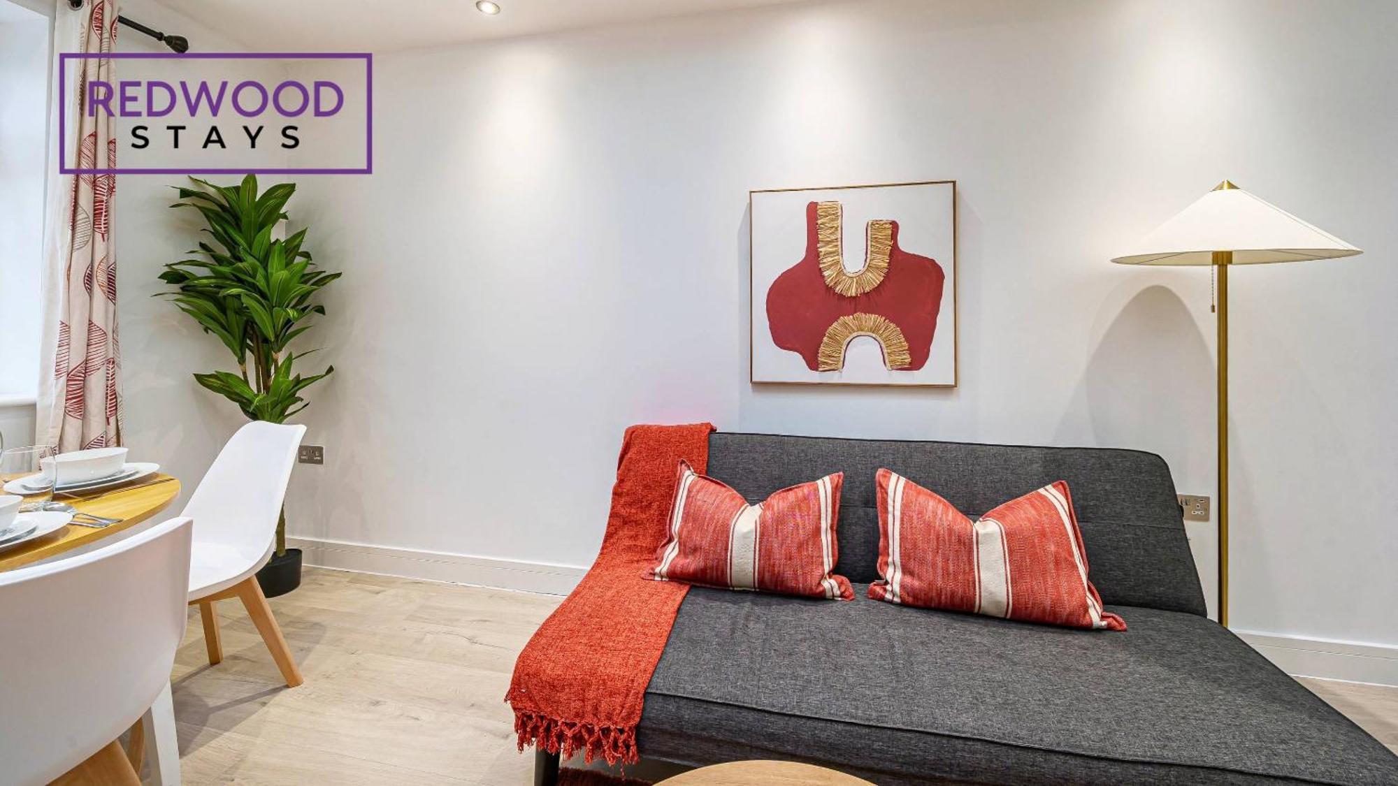 1 Bed 1 Bath Town Center Apartments For Corporates & Contractors, Wifi, Netflix And Parking On Selected Units By Redwood Stays Aldershot Exteriér fotografie