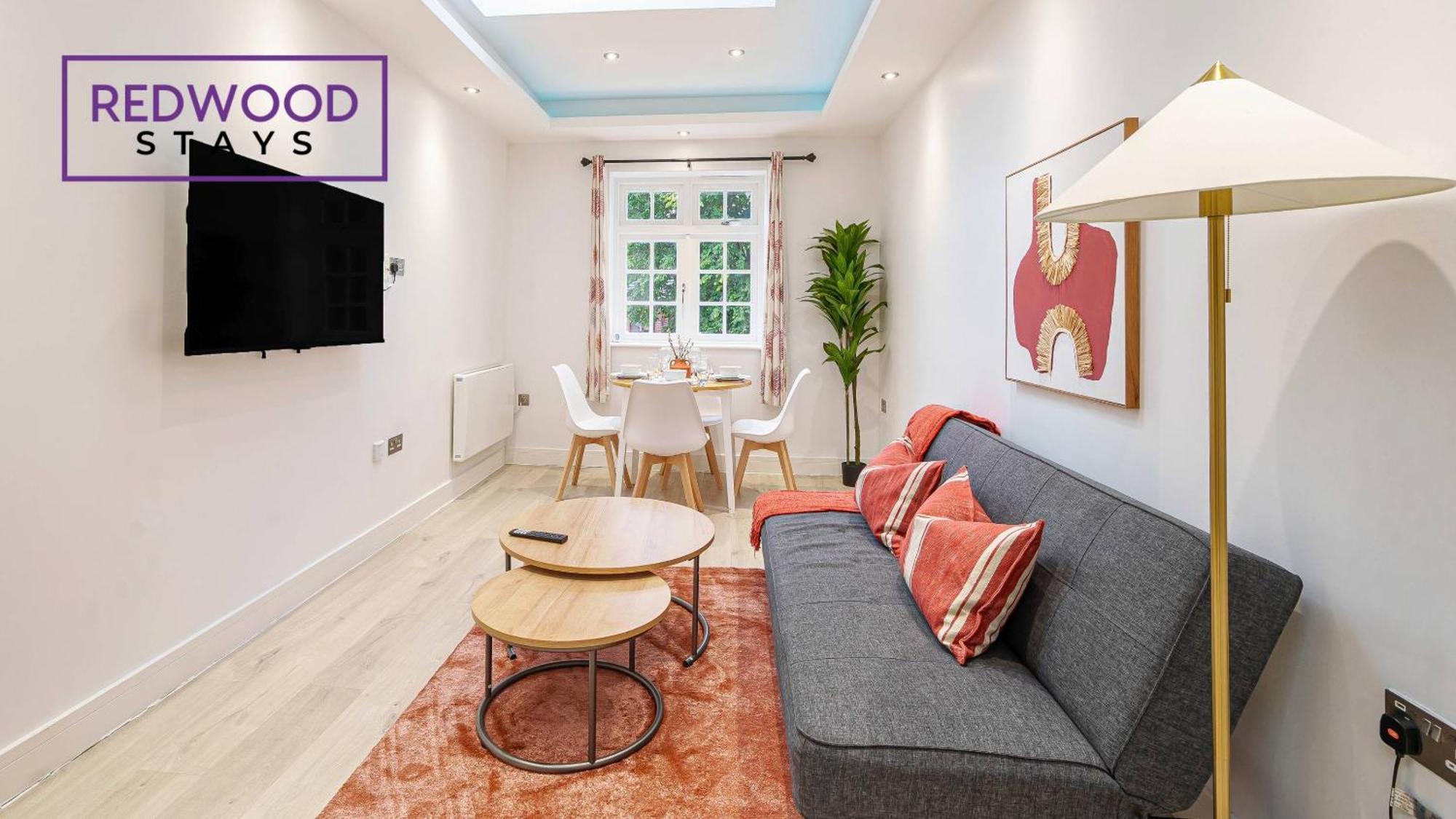 1 Bed 1 Bath Town Center Apartments For Corporates & Contractors, Wifi, Netflix And Parking On Selected Units By Redwood Stays Aldershot Exteriér fotografie
